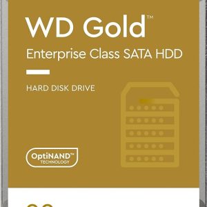 Western Digital 22TB WD Gold Enterprise Class SATA Internal Hard Drive HDD - 7200 RPM SATA 6 Gbs 512 MB Cache 3.5 - WD221KRYZ