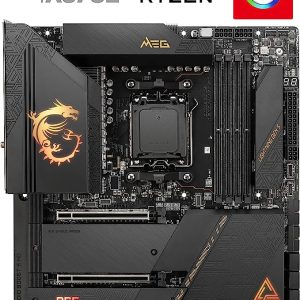 MSI MEG X670E ACE E-ATX Gaming Motherboard  4x DDR5 128GB  Supports AMD Ryzen